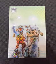 2026 Topps Star Wars Galaxy Luke Skywalker On Hoth X-Fractor /10 #7 Card picture