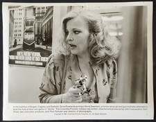 1980 Gena Rowlands Gloria Columbia Pictures Hollywood 8x10 PR Photograph picture