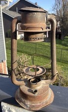 Vtg C. T. Ham MFG Co No 2 Standard Clipper Tubular Kerosene Lantern Project picture