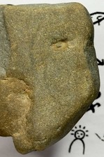 Native American Indian Authentic Artifact Stone Effigy Carved, 6.3 oz  •  NY picture