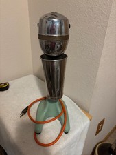 Vitage 1940’s Hamilton Beach Green Milkshake Mixer Model 30 picture