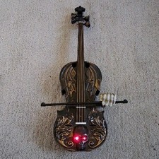 Vintage Gemmy Halloween Violin Animated Works 15in picture
