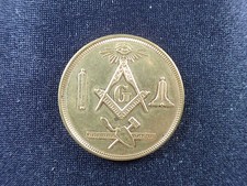 1762–1962 Masonic 200th Anniversary Maine Token - Masonry in Maine Bicentennial picture