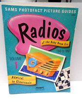 SAMS PHOTOFACT PICTURE GUIDES, RADIOS OF THE BABY BOOM ERA ALL (6) VOLUMES picture