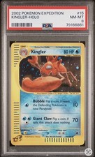 Kingler 15/165 PSA 8 Pokemon Expedition 2002 Holo - Low Pop picture