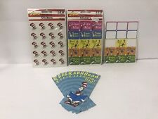 Dr. Seuss Eureka Stickers & Bookmarks LOT Hats Read Every Day Reading is FUN picture