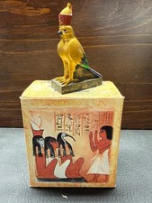 Egyptian God Horus Falcon Bird Miniature Statue Summit collection picture