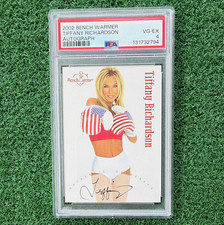 Bench Warmer 2002 Tiffany Richardson Autograph PSA Auth #4 Non-Sport Card picture