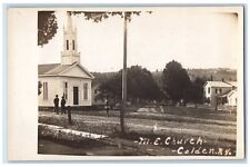 c1910's M. E. Church Colden New York NY RPPC Photo Posted Antique Postcard picture