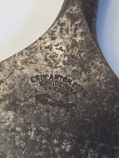 Vintage E.A. Berg Eskilstuna Sweden Chisel As Found Condition 1.75 In X 8.5 In picture