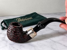 Vintage Peterson 314 System Pipe P-Lip Rusticated Briar K&P Ireland picture