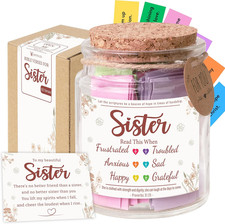 Bible Verses Jar for Sister – Graduation Day Gifts for Sister, Birthday Gifts fo picture