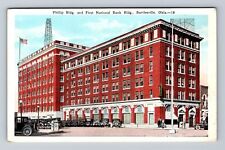 Bartlesville OK-Oklahoma, Phillip Building, Advertisement, Vintage Postcard picture