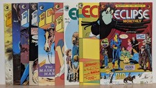 ECLIPSE MONTHLY #1 2 3 4 5 6 7 8 10 (Missing #9) Almost Complete Series - Ditko picture