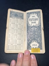 Antique 1912 Excelsior Diary With Names Of Philadelphia Free & Accepted Masons picture