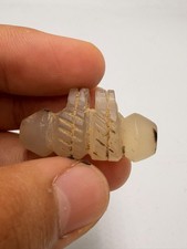 1st Century Years Old Ancient Roman Rock Crystal  Stone Rare Carved Amulet picture