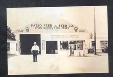 REAL PHOTO RICHMOND TEXAS FATJO MOTOR COMPANY CAR DEALER POSTCARD COPY picture