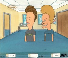 Beavis and Butthead MTV Original Production Cel 90s Animation Art picture