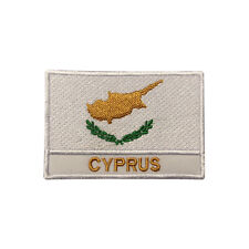 Cyprus National Country Flag Patch Iron On Patch Sew On Badge Embroidered Patch picture