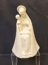 Goebel MJ Hummel Figurine Flower Madonna and Child Jesus 10/1 White Ivory VGC picture