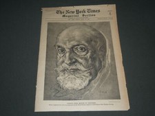 1925 APRIL 26 NEW YORK TIMES MAGAZINE SECTION - LEOPOLD AUER - NP 2711 picture