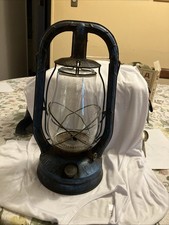 Antique Dietz New York Monarch Kerosene Railroad Lantern Fitzall globe- picture