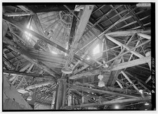 Photo:Cambria Iron Johnstown PA 1900s Steel Mill Interior Trusses picture
