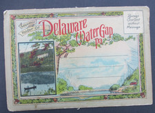 Delaware Water Gap, PA. SOUVENIR BOOKLET OF 20  PHOTO VIEWS  Vintage. picture