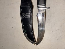 Vintage RICH A. HERDER - SOLINGEN GERMANY Fixed Blade with sheath  - H.T.F  picture