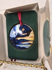 Bing And Grondahl Christmas Around The World Porcelain Christmas Ornament 1999 picture