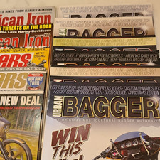 Mixed Lot 14 Magazines American Iron Urban / American Bagger Hog Motorcycle  picture