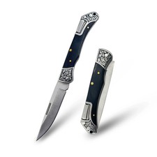 Elk Ridge Manual Folding Knife-G10 Handle w/Stainless Steel Bolster-Back Lock picture