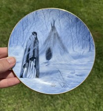 Vintage AMERICAN BLUES PLATE SEASONS BY PERILLO Artaffects Numbered Limited Sign picture