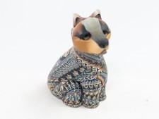 Jon Stuart Anderson Polymer Clay Sitting Wolf Signed, 2004 Excellent, Rare picture