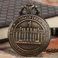 President Trump Commemorative Men's Pocket Watch Historical Heirloom Collectors picture
