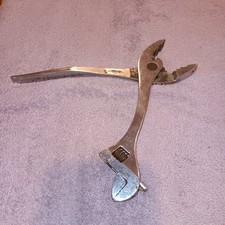RARE DIAMALLOY DULUTH~DH 18~HANDYBOY PLIER WRENCH COMBO ADJUSTABLE. picture