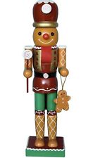 Nutcracker Christmas Decorations Gingerbread Men Figurine 14 inches Handmade picture