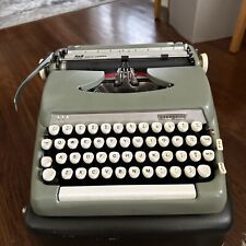 Vintage Smith Corona Sterling Typewriter Works W/ Hard Case  picture