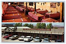c1960s Dining Parking Lot Stronghold Steakhouse West Benson Arizona AZ Postcard picture