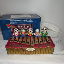 Mickey Unlimited 90s Vintage Mickey's Merry Music Makers Christmas Decoration  picture