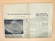 The Columbia Valley Advocate Old Archive Newspaper Aug 23, 1950 - Washougal, WA picture