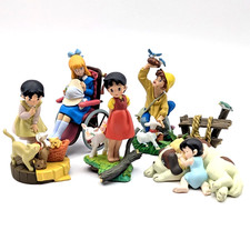 Heidi Girl Of The Alps Mini Vignette Series Figure Set of 5 Adult Collector 15+ picture