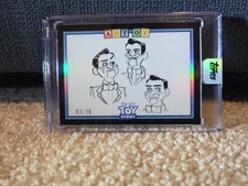 Topps 2025 Toy Story 30 Years Art of Toy Story The Dummies Black SSP /10 picture