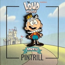 ⚡RARE⚡ PINTRILL x THE LOUD HOUSE Lincoln Loud Pin *BRAND NEW* SDCC 2022 picture
