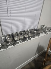 Scrap Pewter 21 Ibs  Casting Reloading Metal Craft Jewelry Fishing Bullet Ammo picture