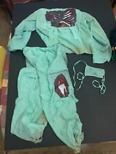 Vintage Doctor Zombie Halloween Costume Childs Fits Up To 12-14 picture