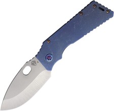 Medford TFF-1 Framelock Dark Blue Titanium Folding S45VN Pocket Knife 0144TQ37A2 picture