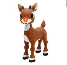 Lowe's Rudolph The Red Nose Reindeer Animatronic Christmas Holiday Living picture
