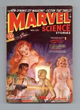 Marvel Science Stories Pulp 2nd Series Nov 1950 Vol. 3 #1 VG+ 4.5 picture