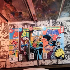  Detective Comics 4 Book Lot #515,516,517,518 ~ 1982  Batman Robin VF thru NM picture